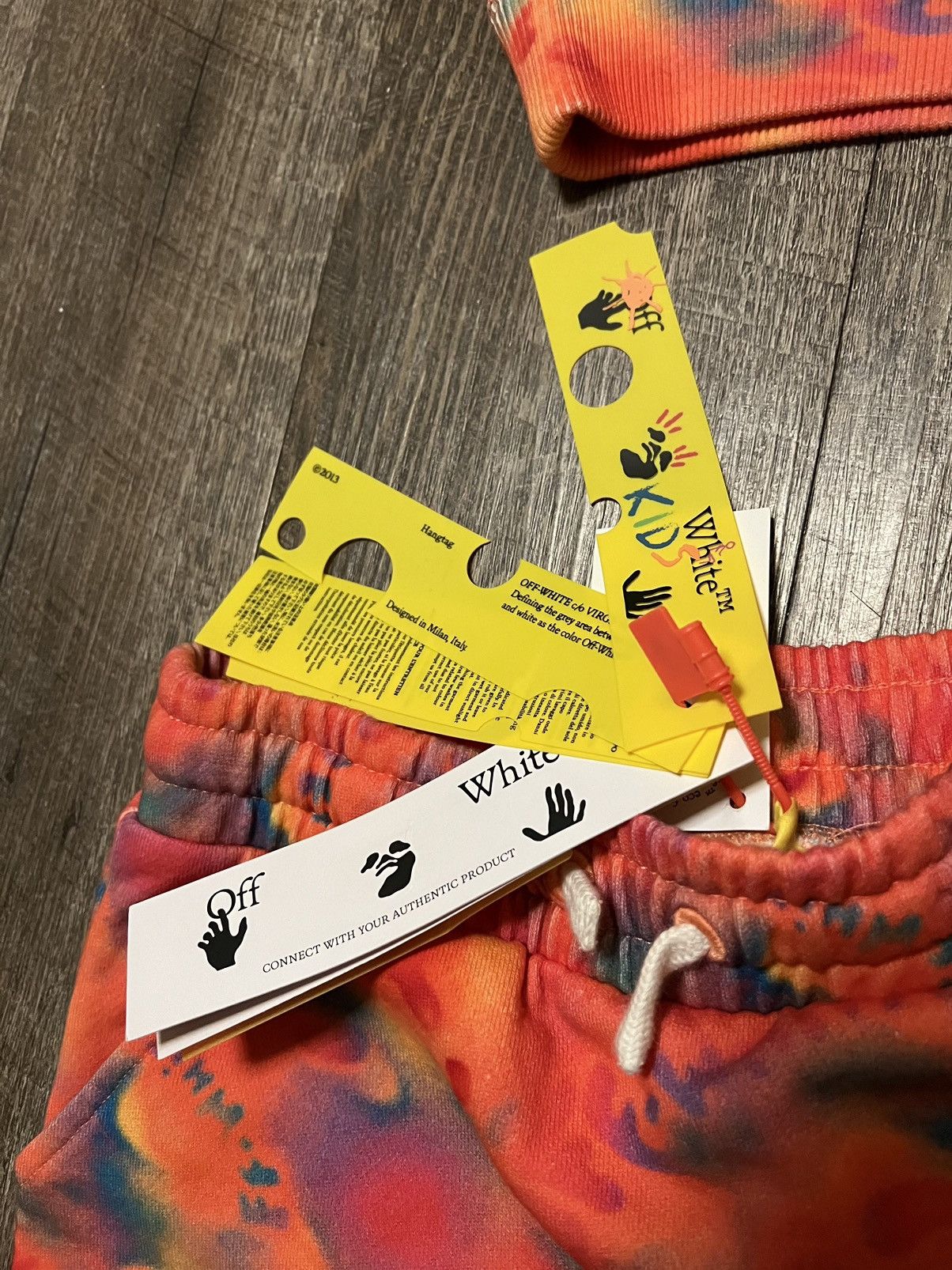 Off-White Off-White Kids Virgil Abloh Tie Dye Sweater Skirt Size 8 Size XXS / US 00 / IT 34 - 7 Thumbnail