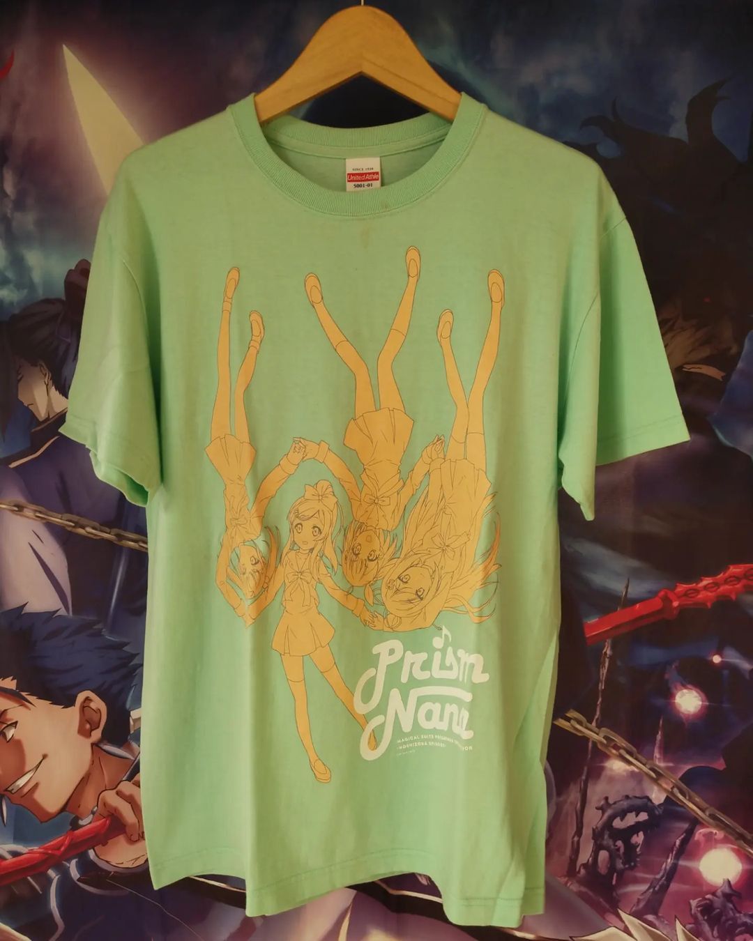 Anime × Japanese Brand Magical Suite Prism Nana Big Print Anime Tees Size US L / EU 52-54 / 3 - 1 Thumbnail