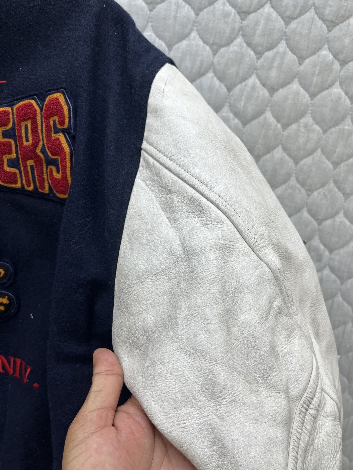 Japanese Brand 🔥🔥🔥ARCHIVE UNITED FORUS MEAN FIGHTERS VARSITY JACKET Size US M / EU 48-50 / 2 - 19 Thumbnail