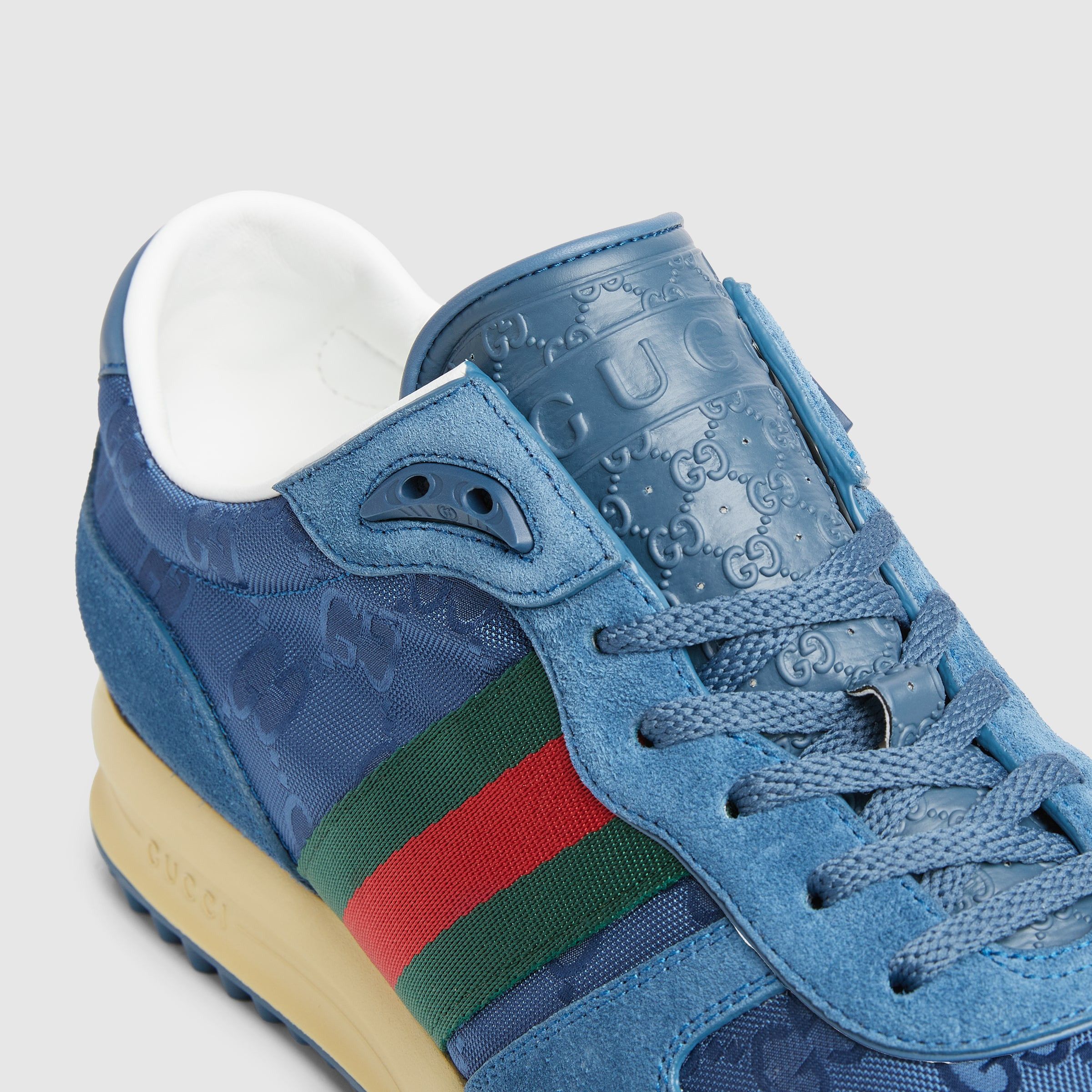 Gucci o1mt1gz0226 Men's Gucci Re-Motion Sneakers in Blue Size US 8.5 / EU 41-42 - 5 Thumbnail