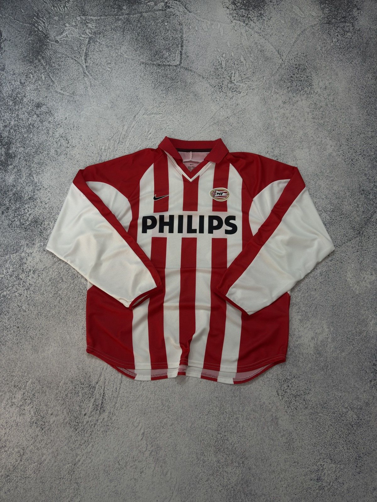 Nike Nike PSV Eindhoven 2000-02 Football Long Sleeve Jersey RARE❗️ Size US XL / EU 56 / 4 - 3 Thumbnail