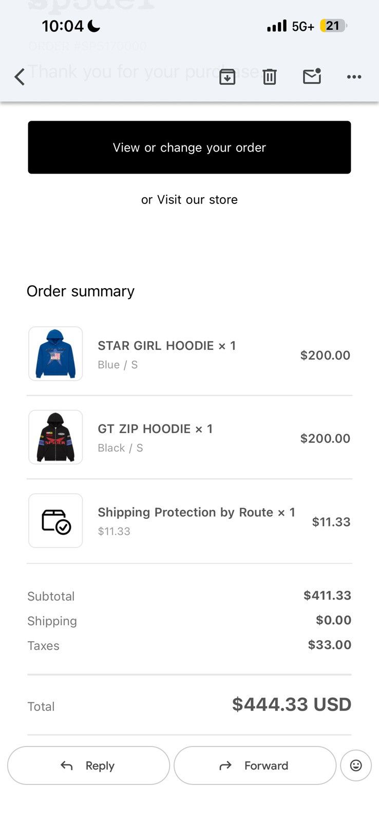 Sp5der Sp5der GT Zip Up Size US S / EU 44-46 / 1 - 5 Thumbnail