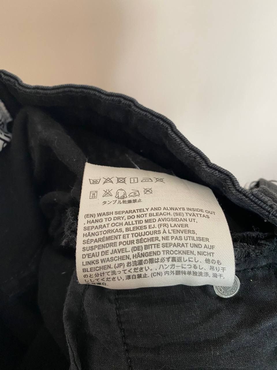 Acne Studios 🖤 Acne Studios Skin 5 Used Black Skinny Jeans 28x34 Size 28" / US 6 / IT 42 - 10 Thumbnail