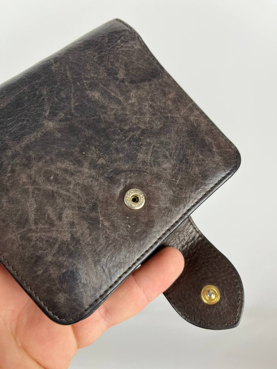 Mulberry Mulberry Leather French Purse Wallet Tree Logo Zip Around Size ONE SIZE - 3 Thumbnail