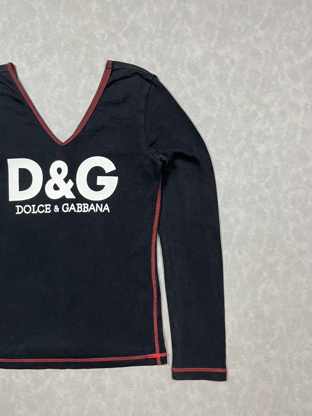 Dolce & Gabbana 2000s D&G big logo long sleeve Size S / US 4 / IT 40 - 6 Thumbnail