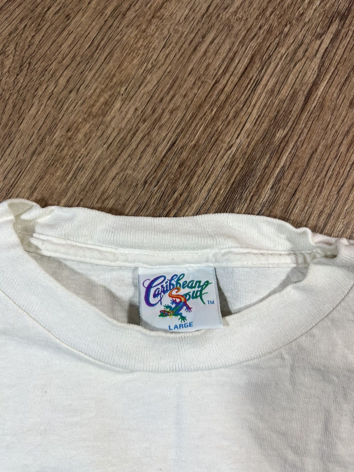 Vintage Vintage 90s Caribbean Soul Jimmy Buffett T Shirt Size US L / EU 52-54 / 3 - 5 Thumbnail