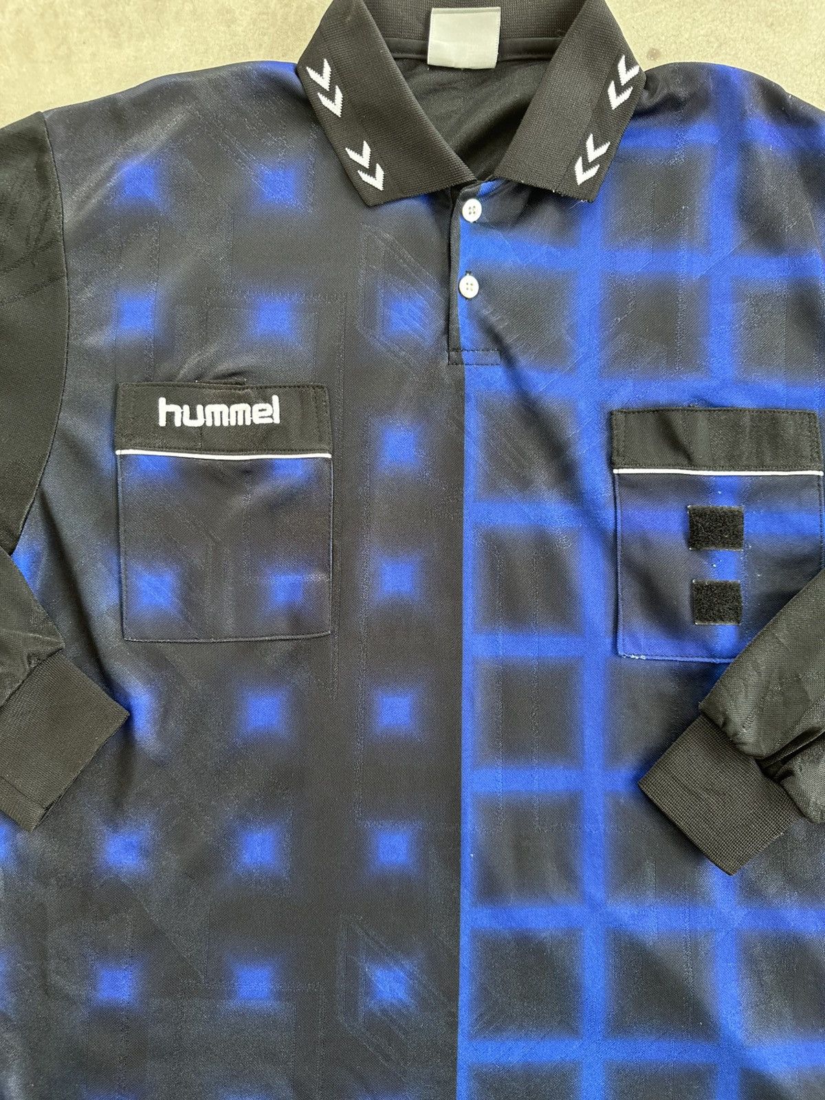 Hummel × Vintage VINTAGE HUMMEL REFEREE JERSEY Size US XXL / EU 58 / 5 - 2 Thumbnail