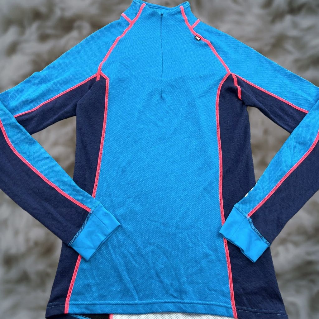 Helly Hansen Helly Hansen Base Layer Shirt Womens XL Wool Blend Outdoor Ski Hiking Thermal Shirt Size XL / US 12-14 / IT 48-50 - 1 Thumbnail