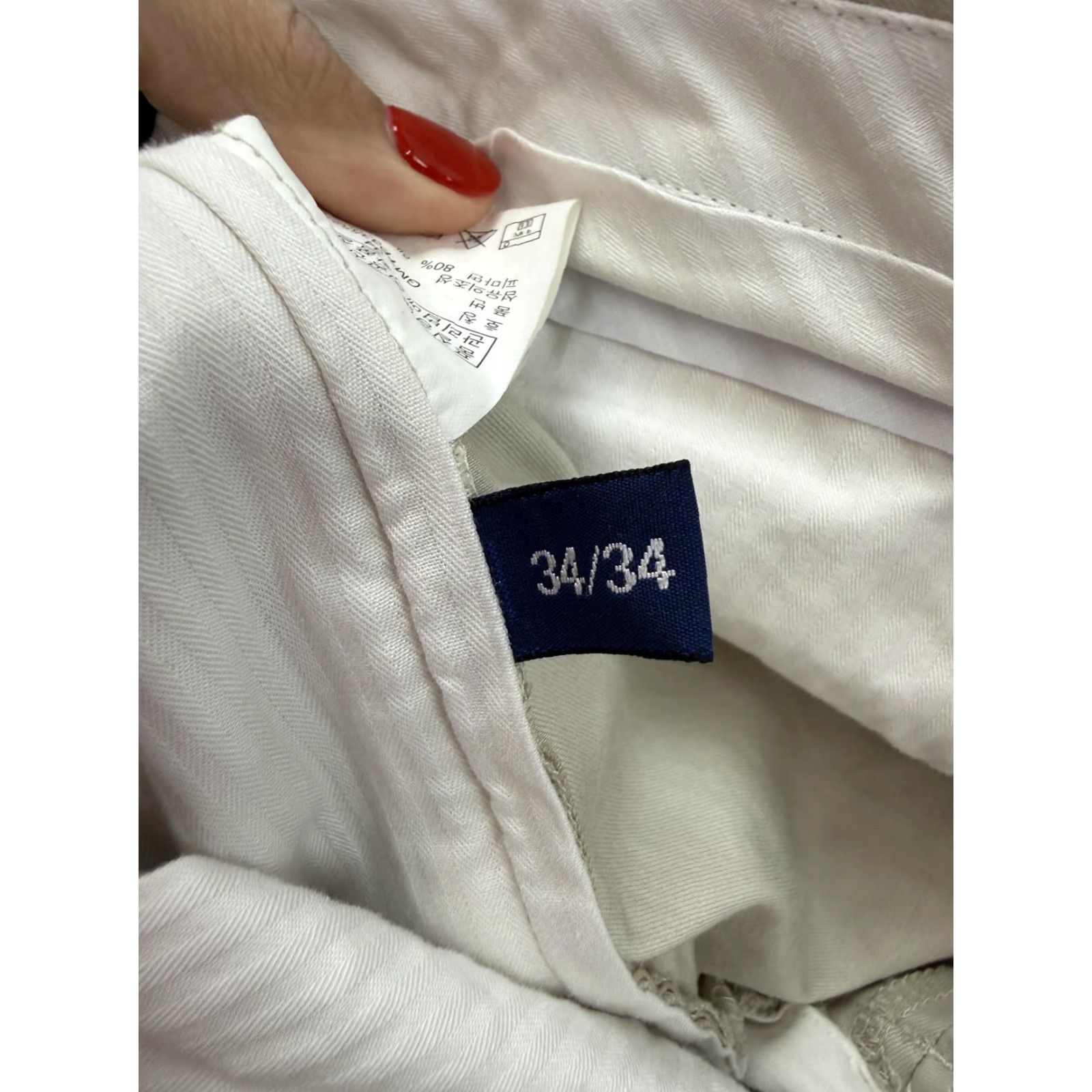 Polo Ralph Lauren VINTAGE Polo Golf Ralph Lauren Pants Mens 34x34 Beige Chino Flat Front Golf Casual Size US S / EU 44-46 / 1 - 4 Thumbnail