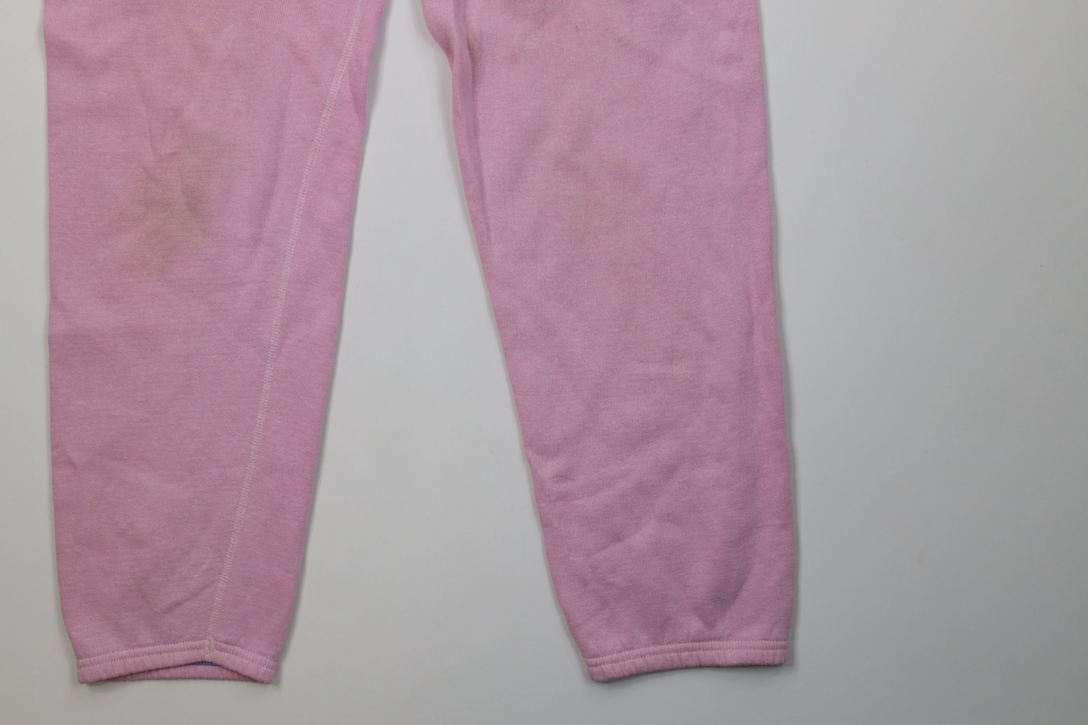 Vintage Vintage 70s Streetwear Blank Gusset Sweatpants Pink USA Size 34" / US 12 / IT 48 - 4 Thumbnail
