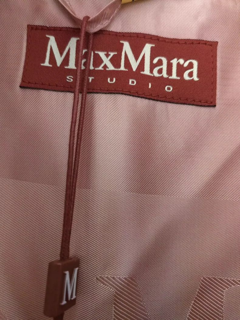 Max Mara Max Mara Pink Mink Collar Cape Coat Size S / US 4 / IT 40 - 4 Thumbnail