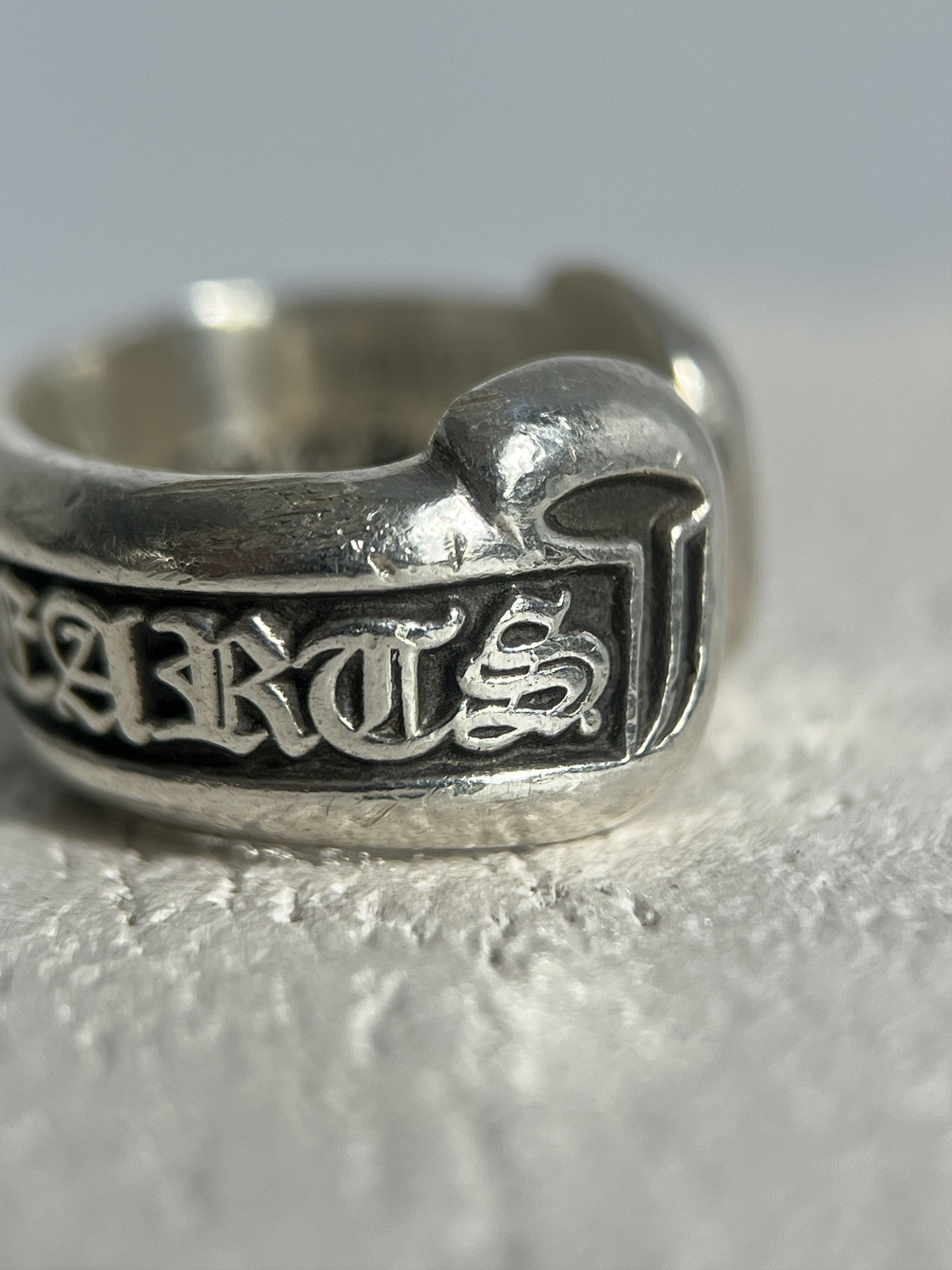 Chrome Hearts Chrome Hearts Scroll Band Ring .925 Silver Size US4 / MM47 Size ONE SIZE - 10 Thumbnail