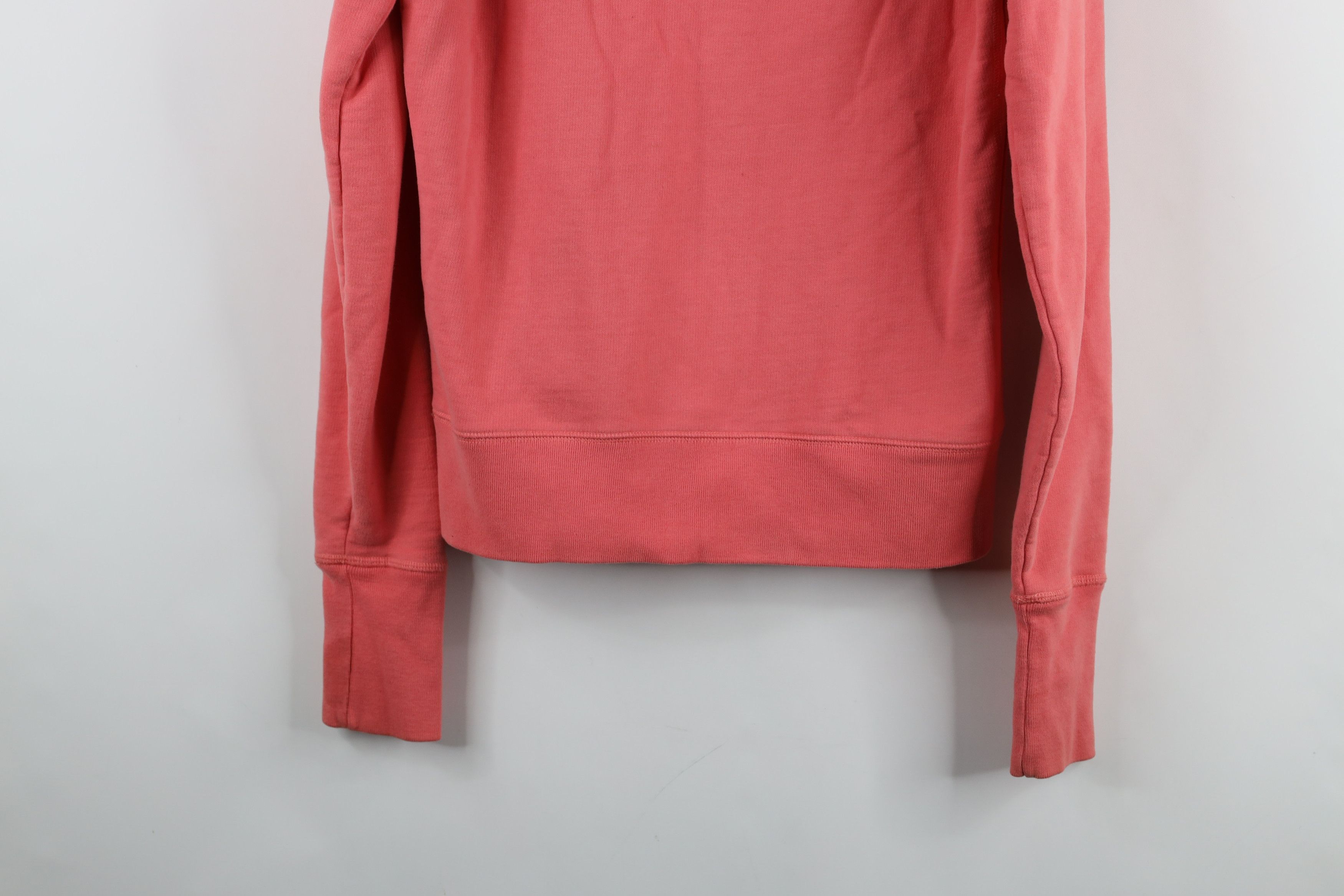 Abercrombie & Fitch × Vintage Vintage 90s Y2k Abercrombie Spell Script Cropped Hoodie Pink Size L / US 10 / IT 46 - 13 Thumbnail