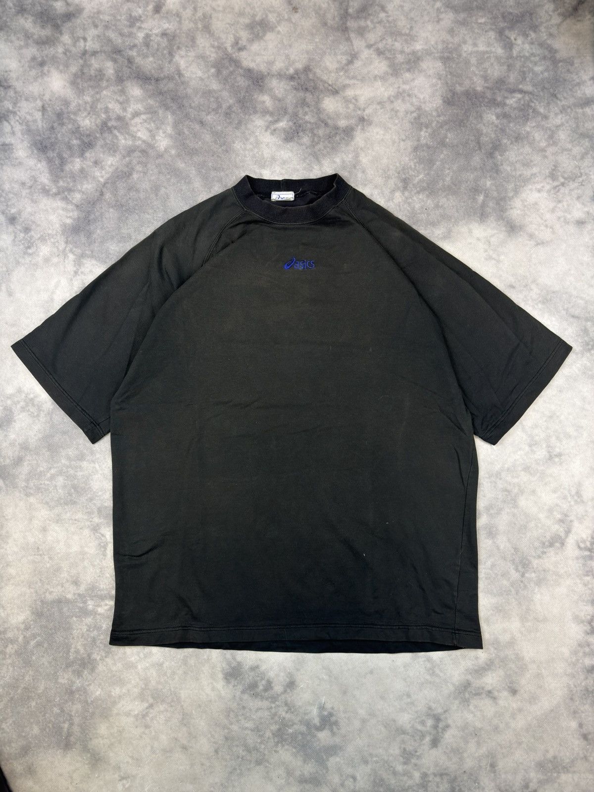 Asics × Vintage Vintage Asics T shirt Tee Cyber Tech Rap 90s Boxy streetwear Size US XL / EU 56 / 4 - 1 Thumbnail
