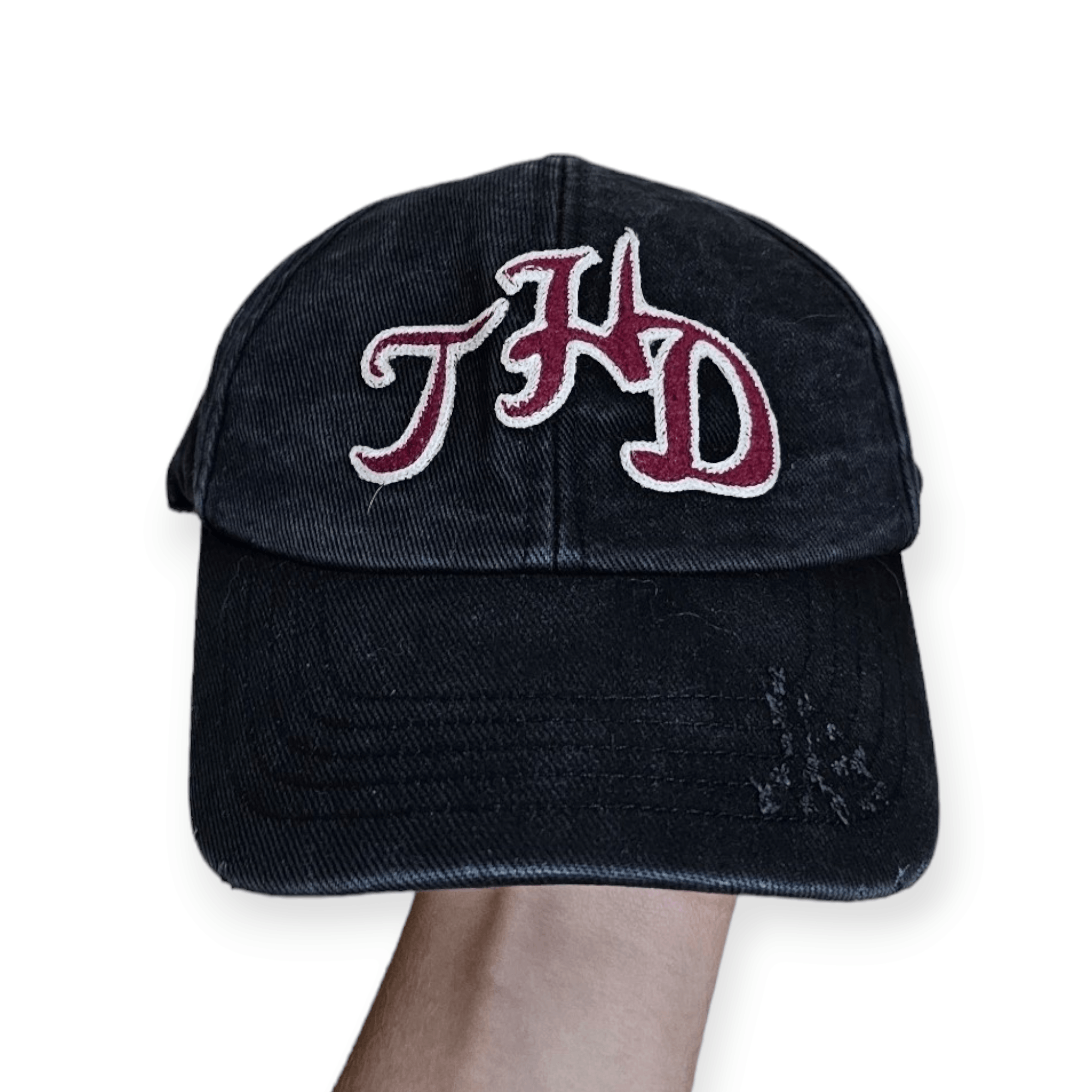Tommy Hilfiger × Vintage Tommy Hilfiger Distressed Hat Size ONE SIZE - 1 Thumbnail