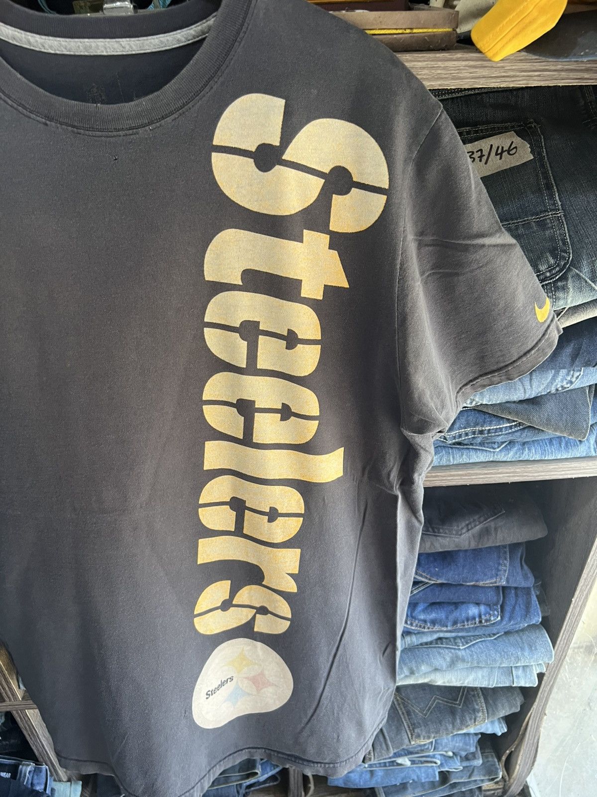 NFL 🔥Sun Faded Nike NFL Steelers Tee Size US M / EU 48-50 / 2 - 10 Thumbnail
