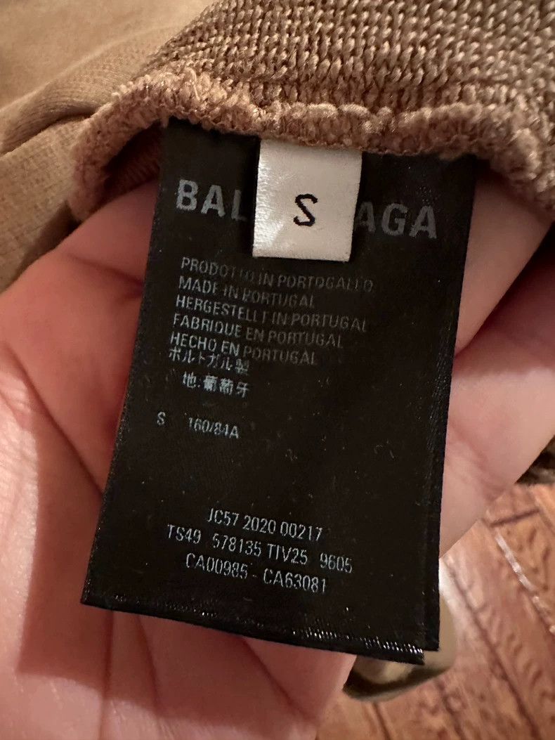 Balenciaga Balenciaga Khaki pullover sweatshirt Size US S / EU 44-46 / 1 - 4 Thumbnail