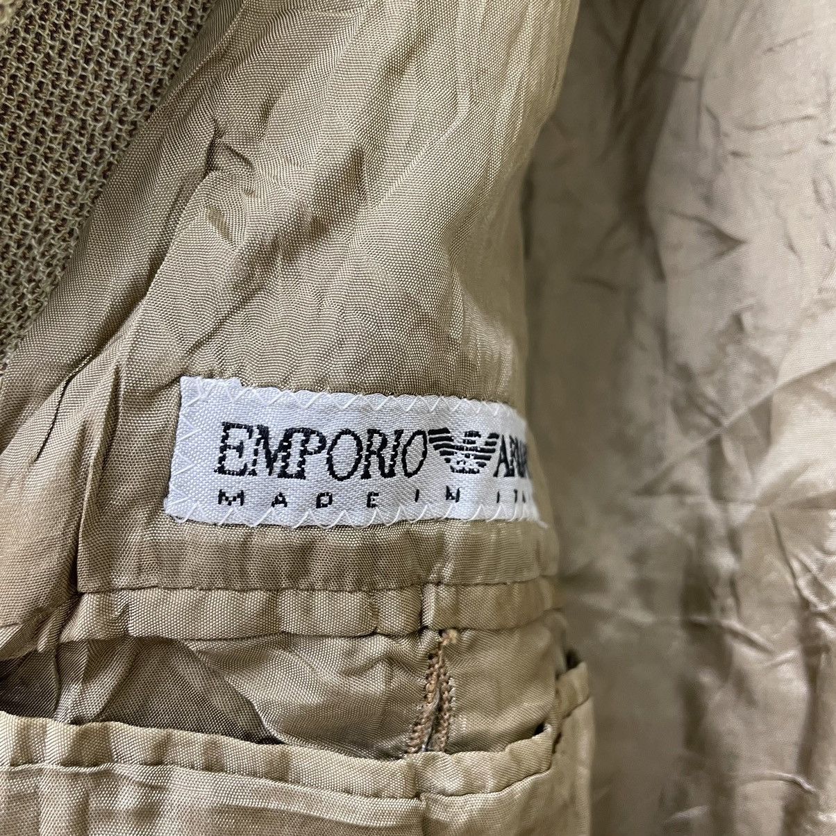 Emporio Armani 💥Vintage Emporio Armani Casual Jacket Size US M / EU 48-50 / 2 - 8 Thumbnail
