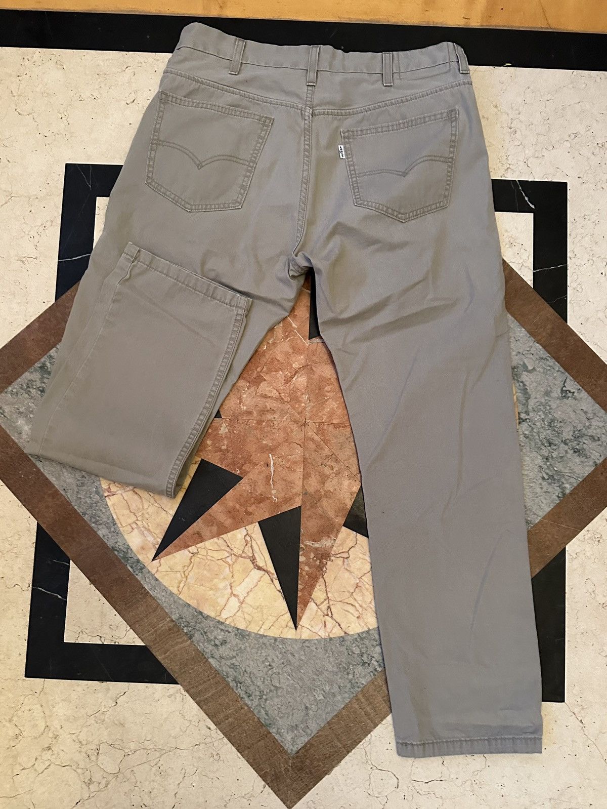 Levi's × Vintage *RARE* Vintage Levi's White Tab Pants Size US 34 / EU 50 - 3 Thumbnail