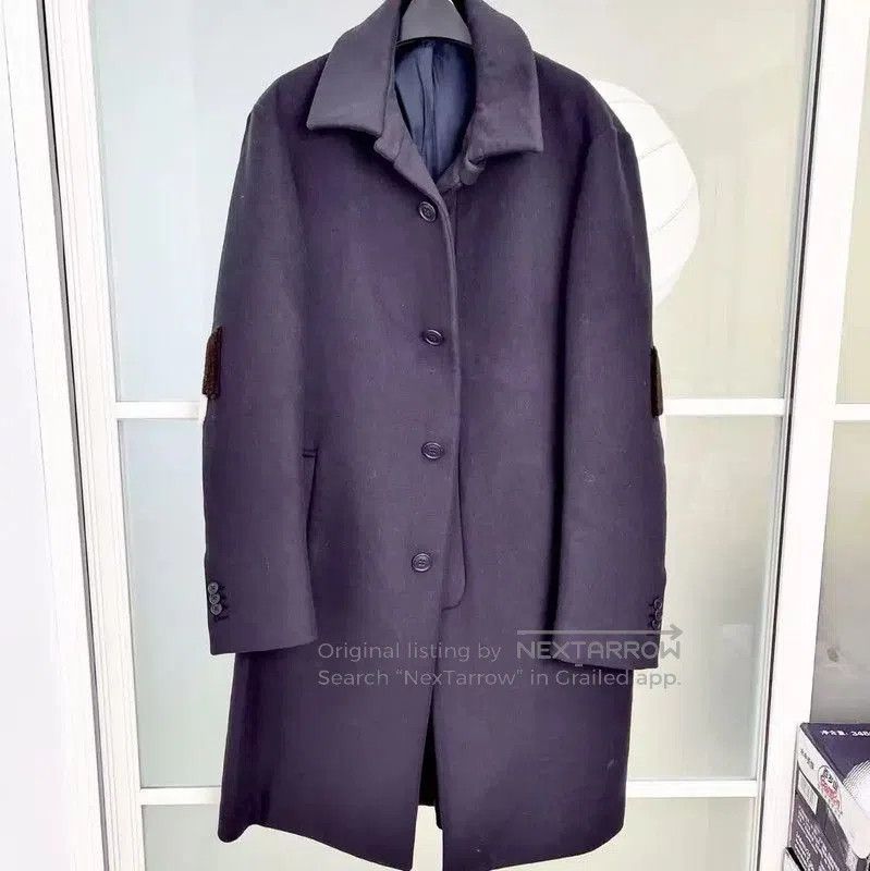 Fendi Fendi Dark Blue Women's Coat L Size . Size L / US 10 / IT 46 - 1 Thumbnail