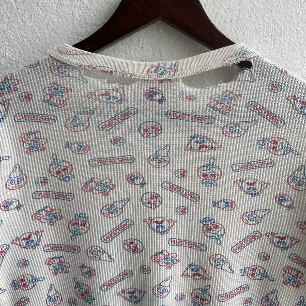 Hysteric Glamour Vintage Distress Hysteric Glamour Waffle Longsleeve Shirts Size S / US 4 / IT 40 - 11 Thumbnail