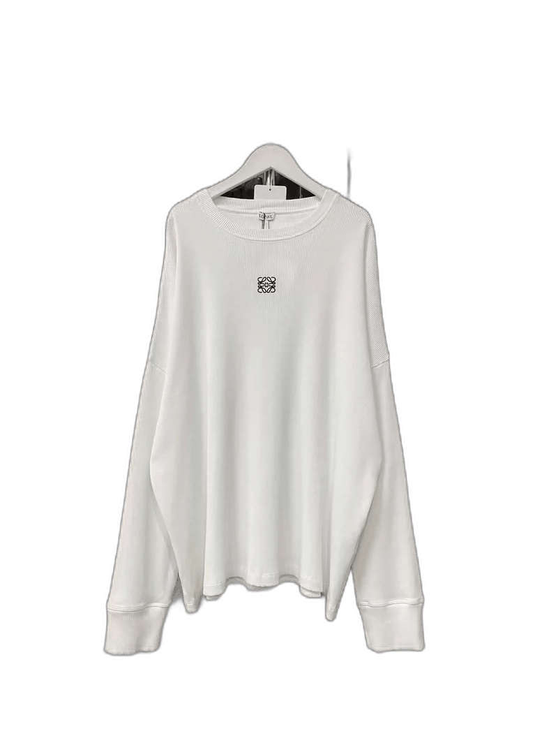 Loewe Loewe Embroidered Logo Long Sleeve Top Size US M / EU 48-50 / 2 - 1 Thumbnail