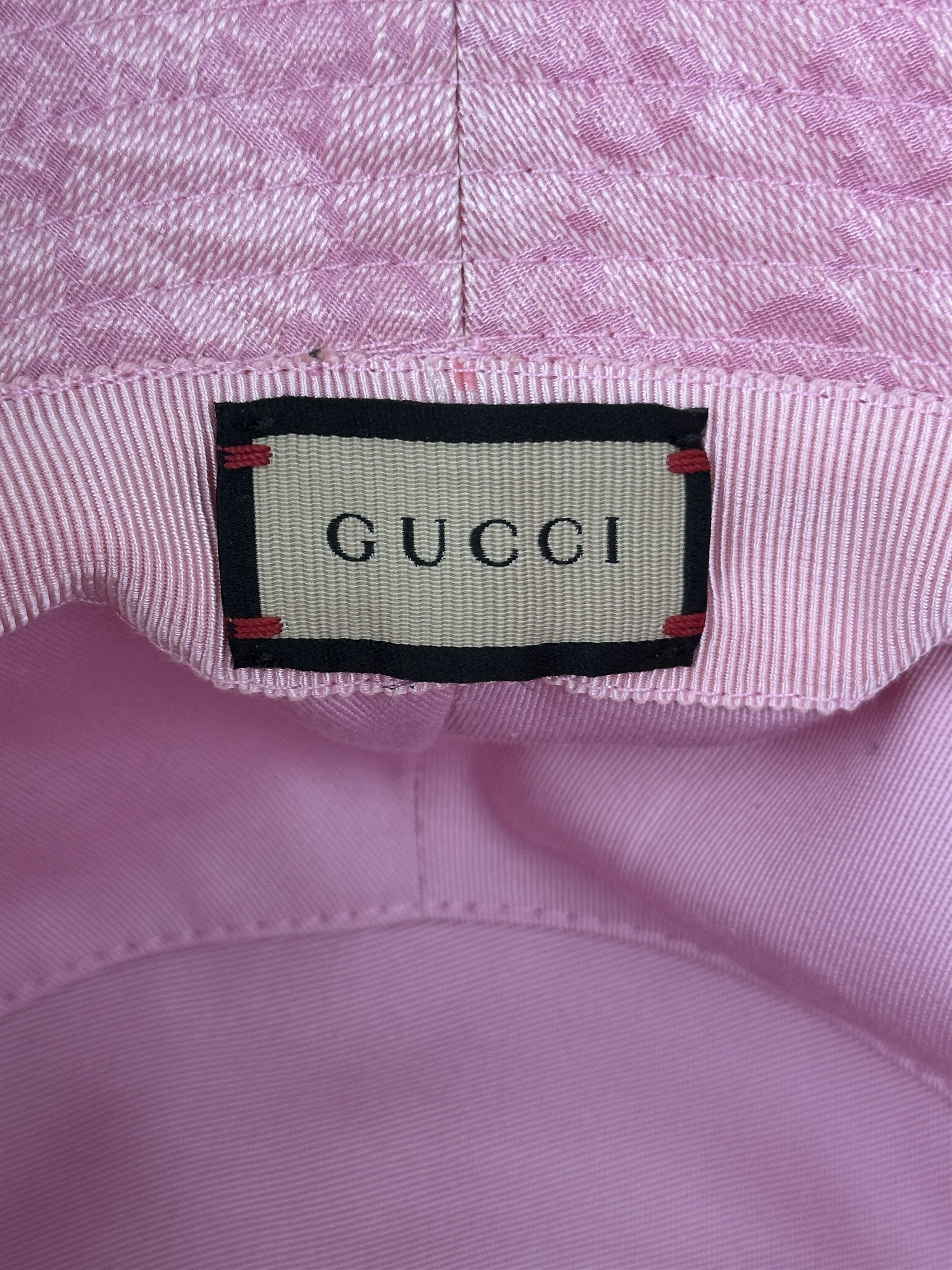 Gucci Gucci GG Pink Bucket Hat Size ONE SIZE - 4 Thumbnail