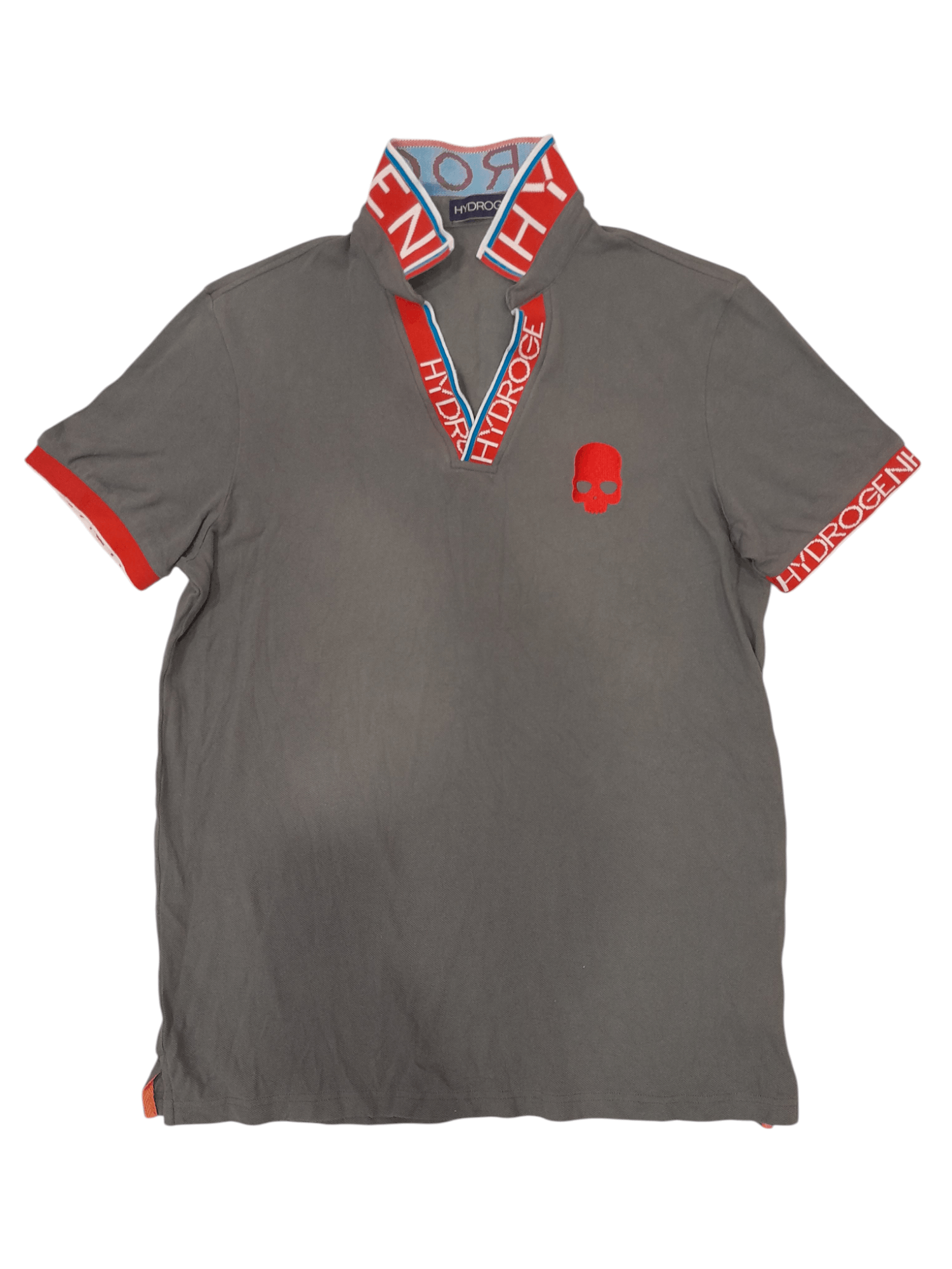 HYDROGEN HYDROGEN Polo Shirt Skull (F527) Size US XL / EU 56 / 4 - 2 Thumbnail