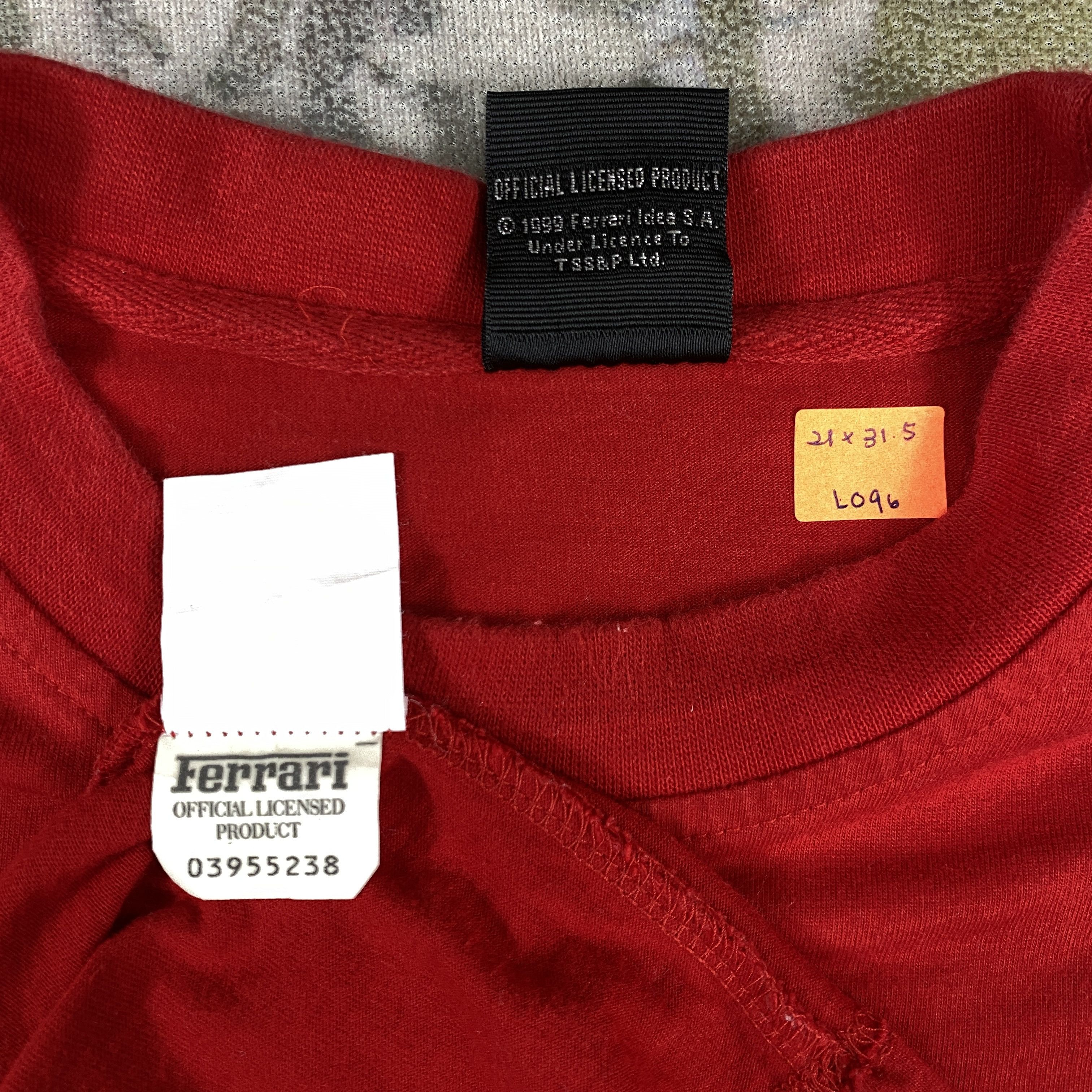 Ferrari Vintage Ferrari Medium T-Shirt - L096 Size US M / EU 48-50 / 2 - 5 Thumbnail