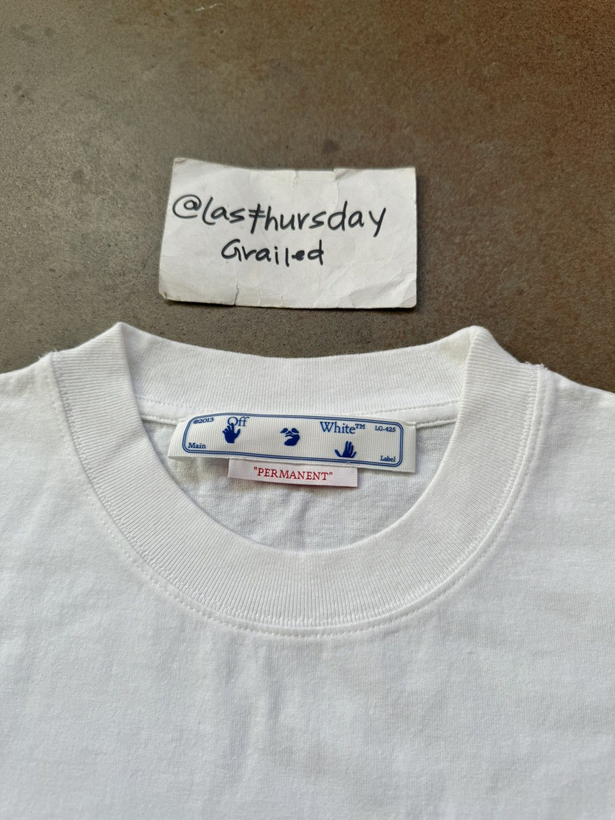 Off-White Off-White Diag Pocket Tee White Small Size US S / EU 44-46 / 1 - 7 Thumbnail