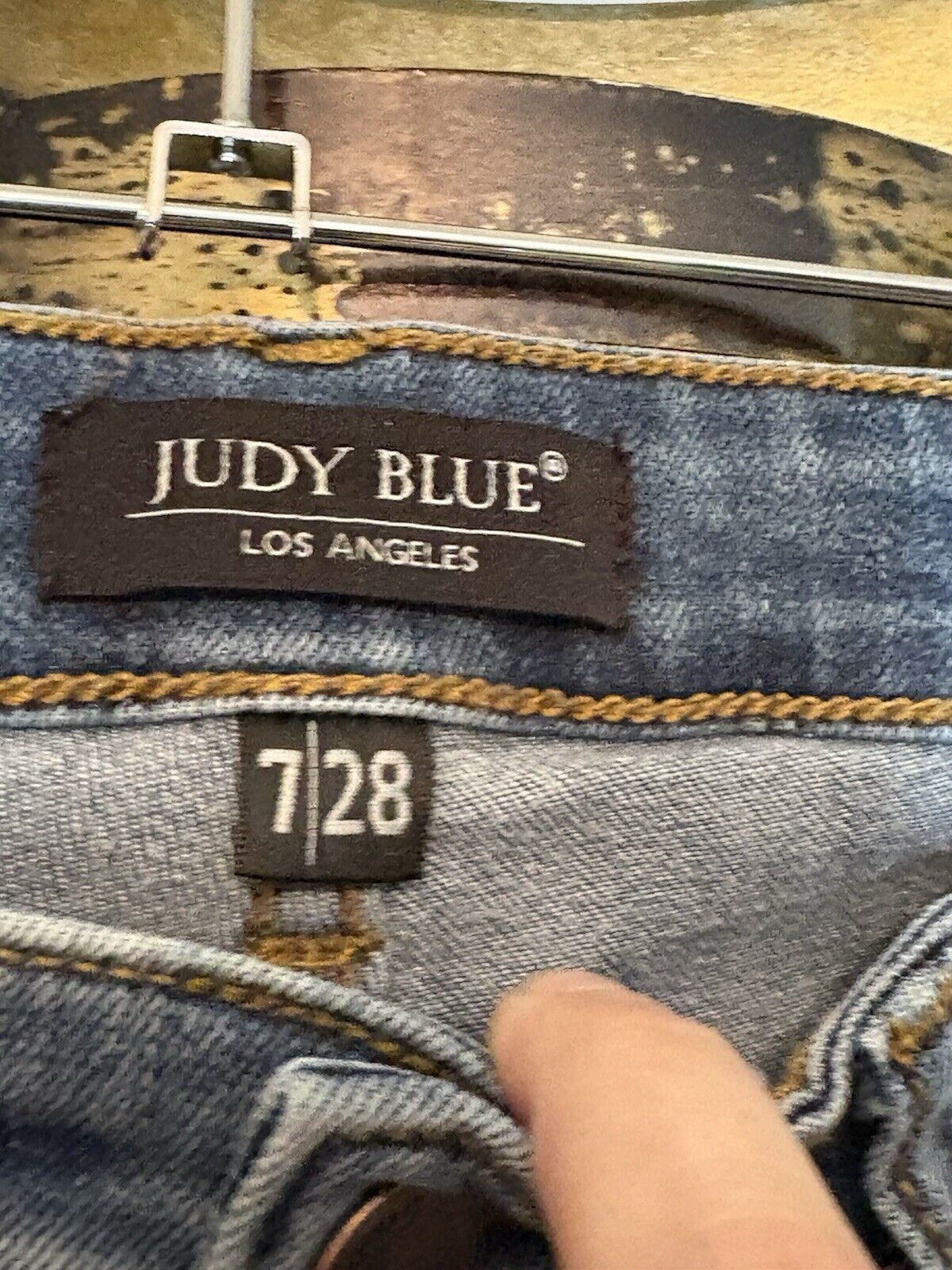 Judy Blue Judy Blue Relaxed Fit Distressed Blue Jeans Size 28" / US 6 / IT 42 - 5 Thumbnail