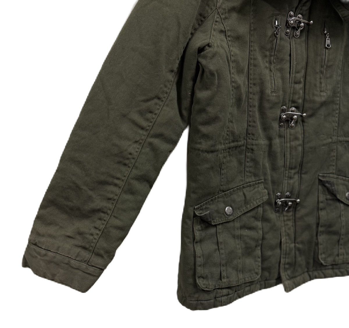 ジャケット・アウター in the attic fur hooded fireman jacket 00s In The Attic fireman fur jacket