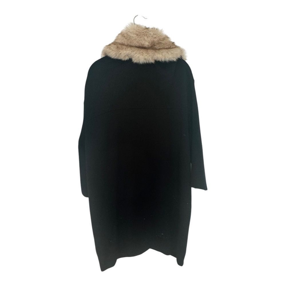 Zara Zara Knit SZ M fur collar oversized winter coat Size M / US 6-8 / IT 42-44 - 2 Thumbnail