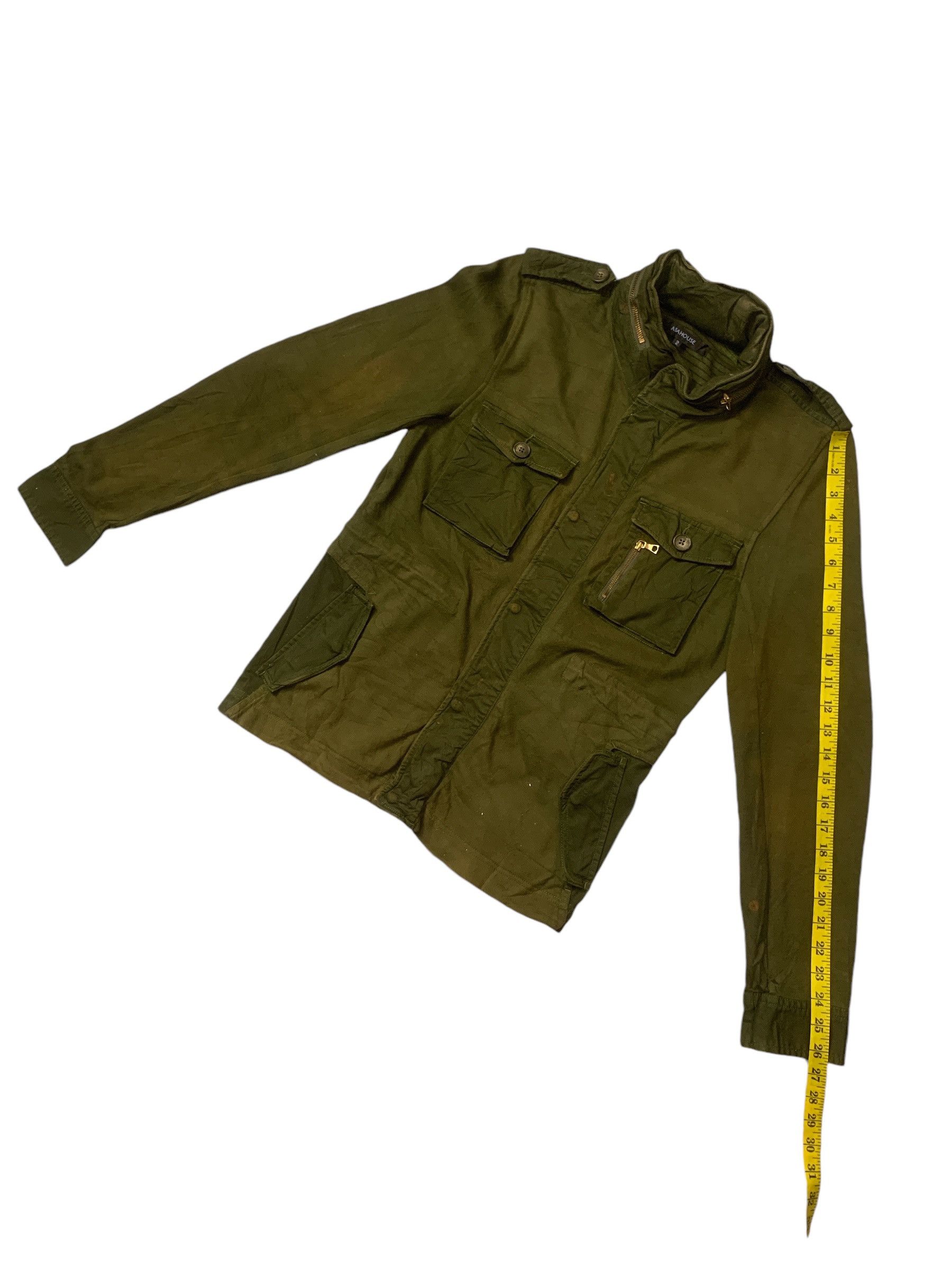 ABAHOUSE × Japanese Brand Rare Design Vintage Abahouse Military Style Jackets Size M / US 6-8 / IT 42-44 - 12 Thumbnail