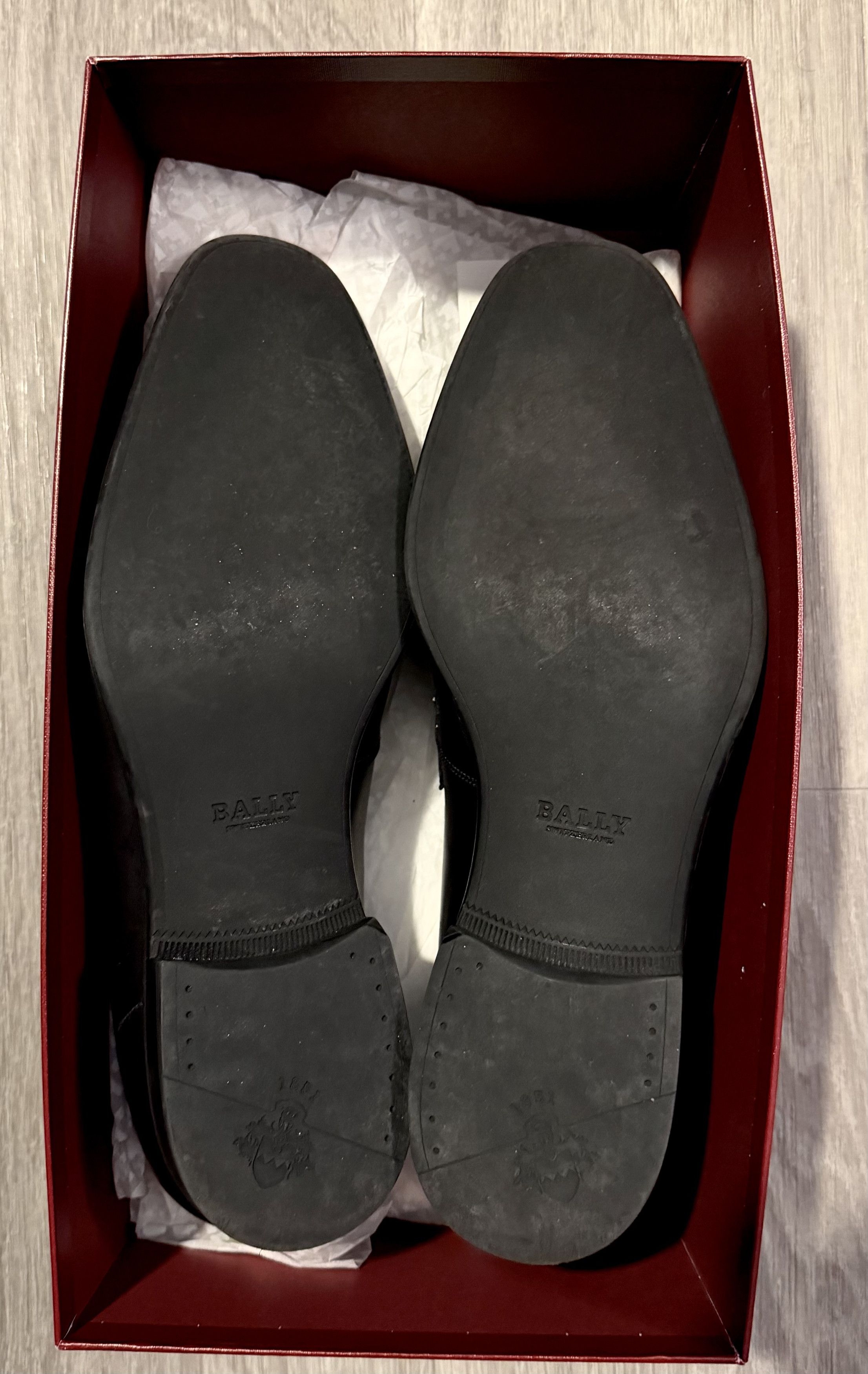 Bally Bally Black Calfskin Leather Loafers Size US 10 / EU 43 - 7 Thumbnail