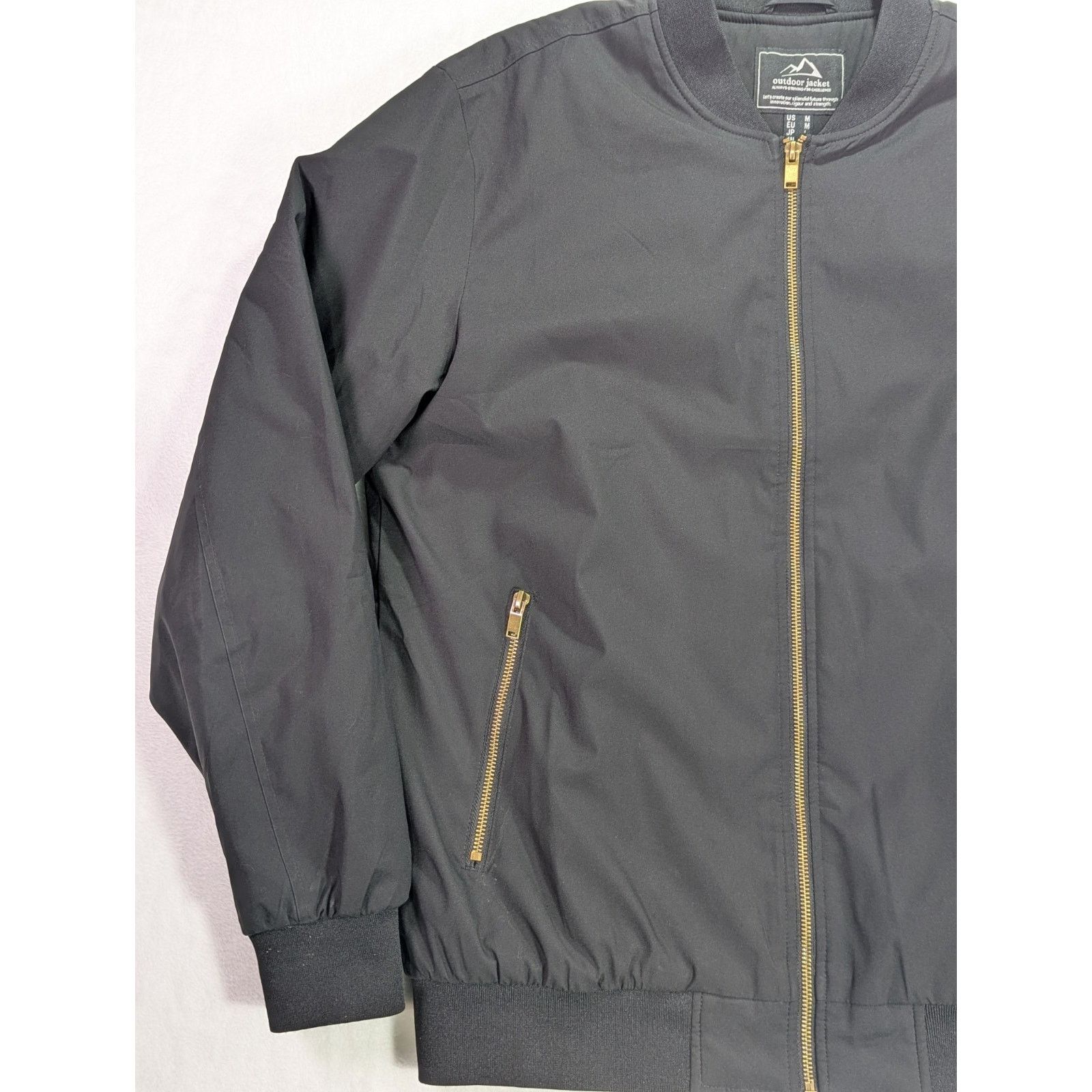 Other Magcomsen Men's M Black Bomber Jacket Quilted Orange Size US M / EU 48-50 / 2 - 4 Thumbnail