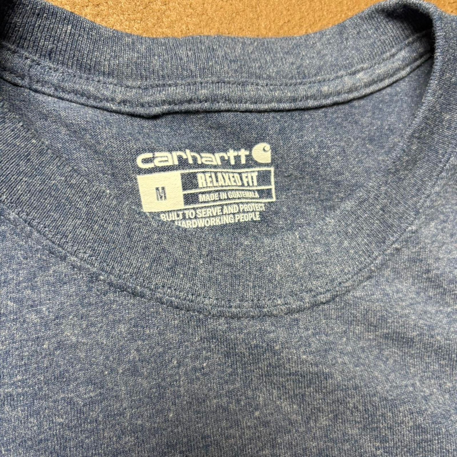 Carhartt Blue Carhartt Pocket Shirt Size US M / EU 48-50 / 2 - 2 Thumbnail