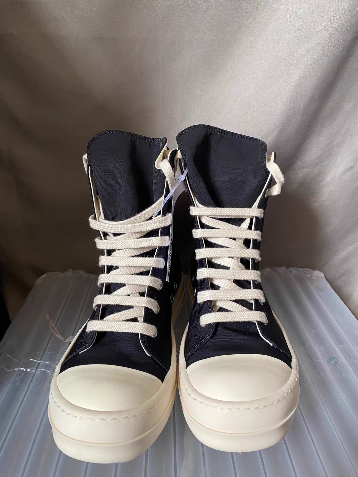 Rick Owens Rick Owens DRKSHDW Satin Jumbo Low Size US 7 / IT 37 - 4 Thumbnail