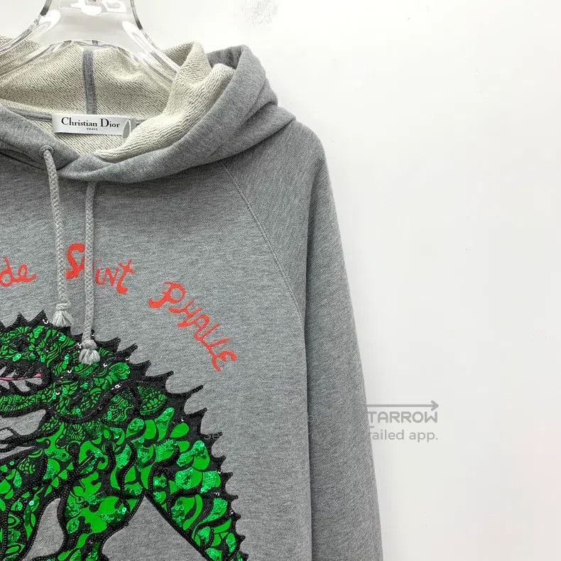 Dior Dior 24 styles of gray dinosaur sequin embroidery cotton h Size US S / EU 44-46 / 1 - 3 Thumbnail