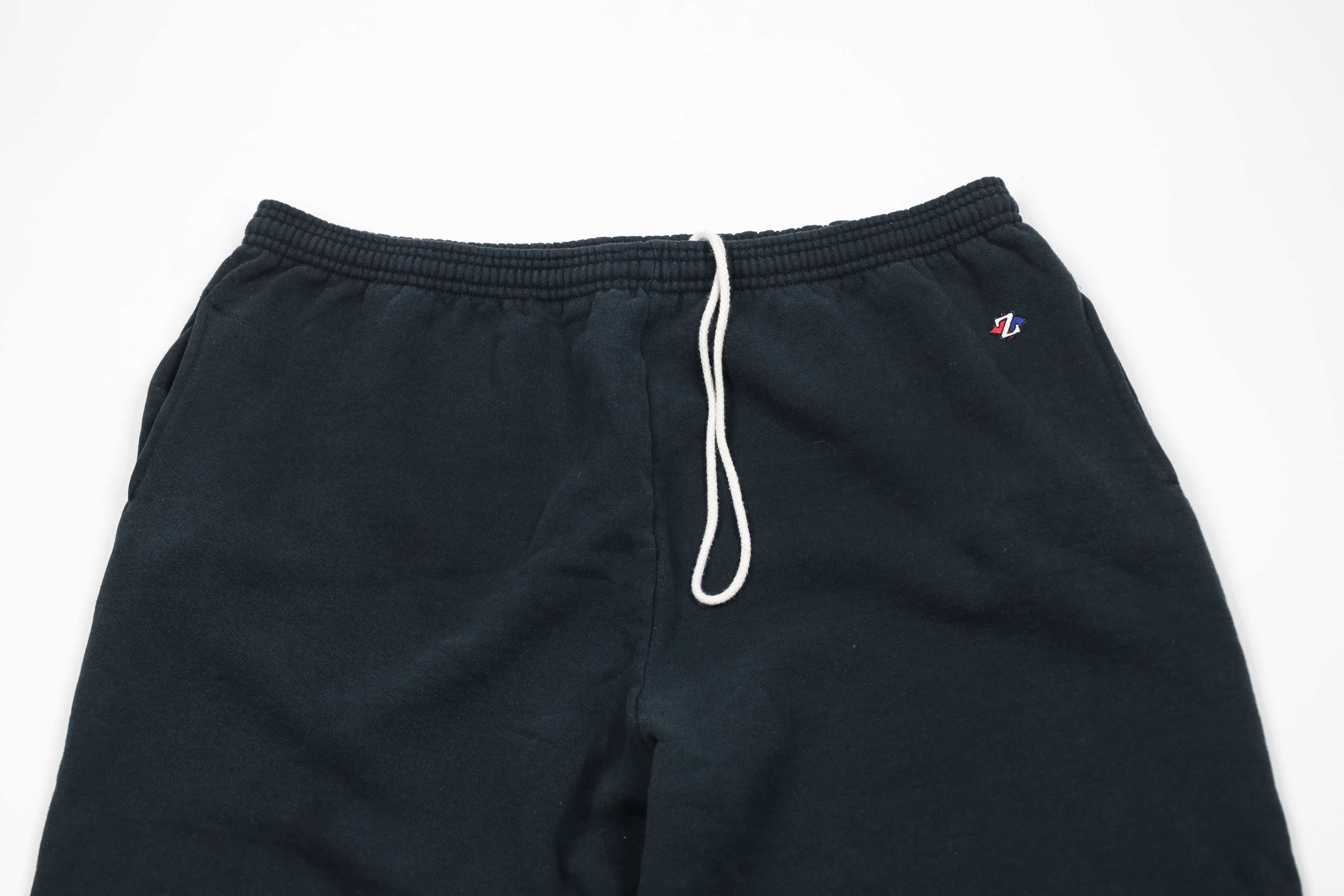 Vintage Vintage 90s Streetwear Heavy Sweatpants Joggers Black USA Size US 42 / EU 58 - 2 Thumbnail