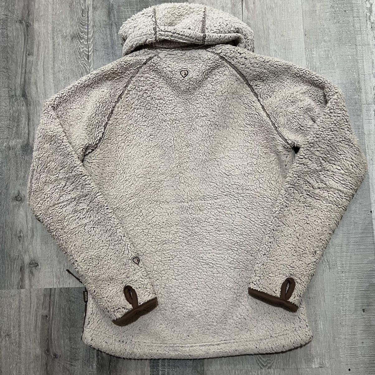 Kuhl Kuhl Flight Jacket Deep Pile Fleece Full Zip Stone Beige Size S / US 4 / IT 40 - 2 Thumbnail