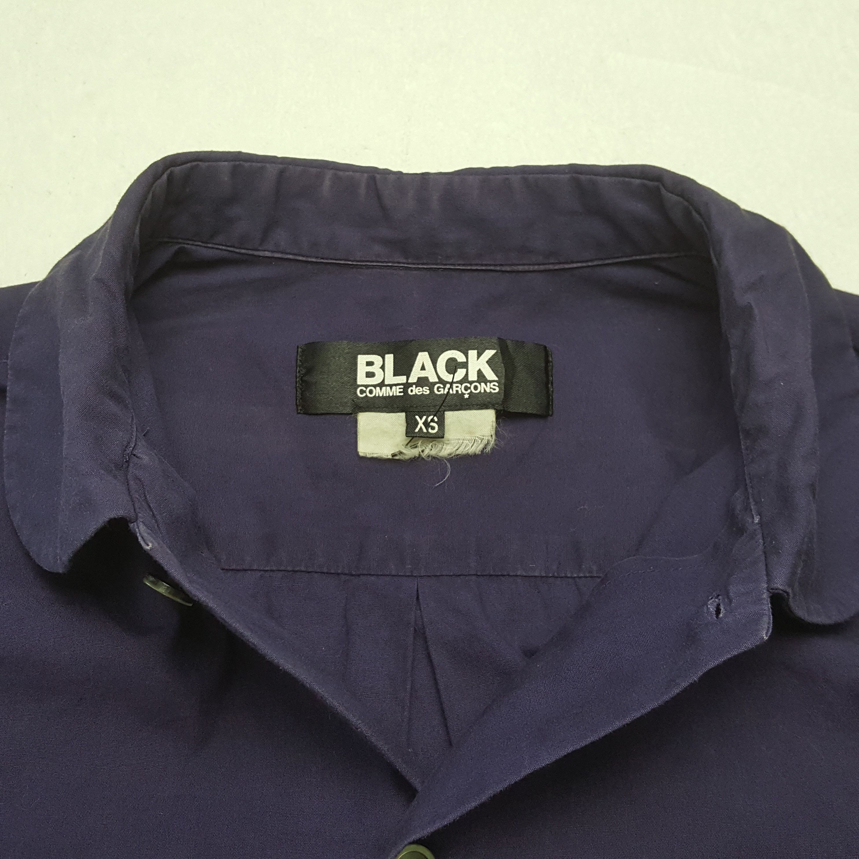 Comme des Garcons Vintage BLACK COMME des GARÇONS Japanese Designer Shirt RR27 Size US XS / EU 42 / 0 - 6 Thumbnail