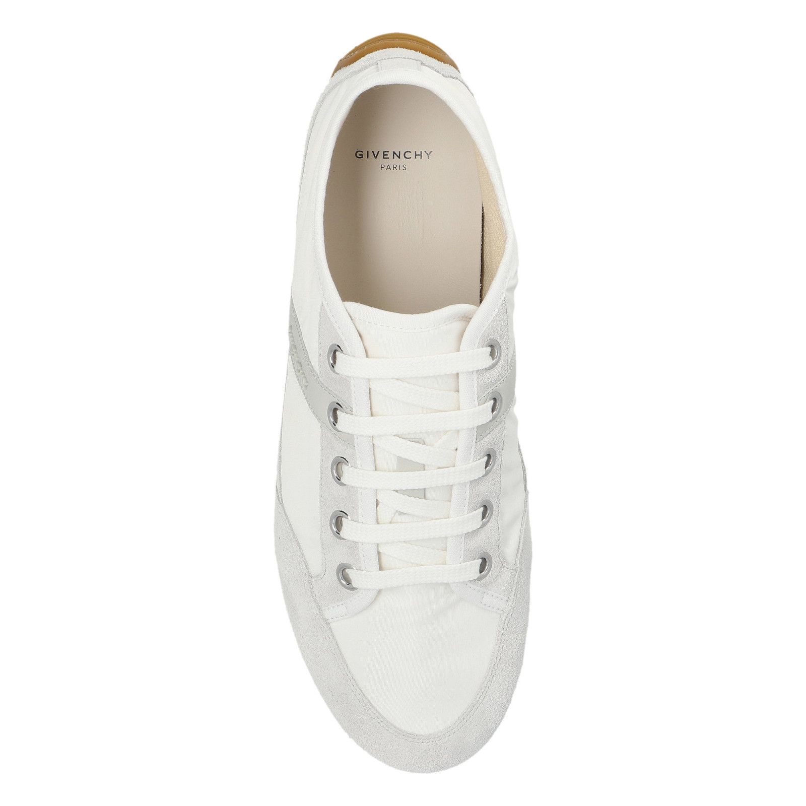 Givenchy GIVENCHY White Suede Sneakers New & Authentic (Men's size:9; Size US 9 / EU 42 - 4 Thumbnail