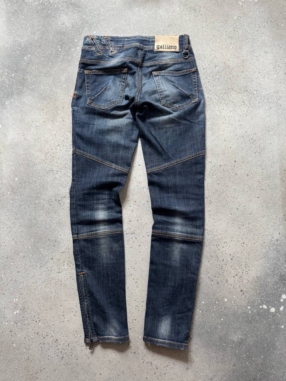 John Galliano John Galliano 2000’s Low Rise Skinny Jeans Size 27" / US 4 / IT 40 - 2 Thumbnail