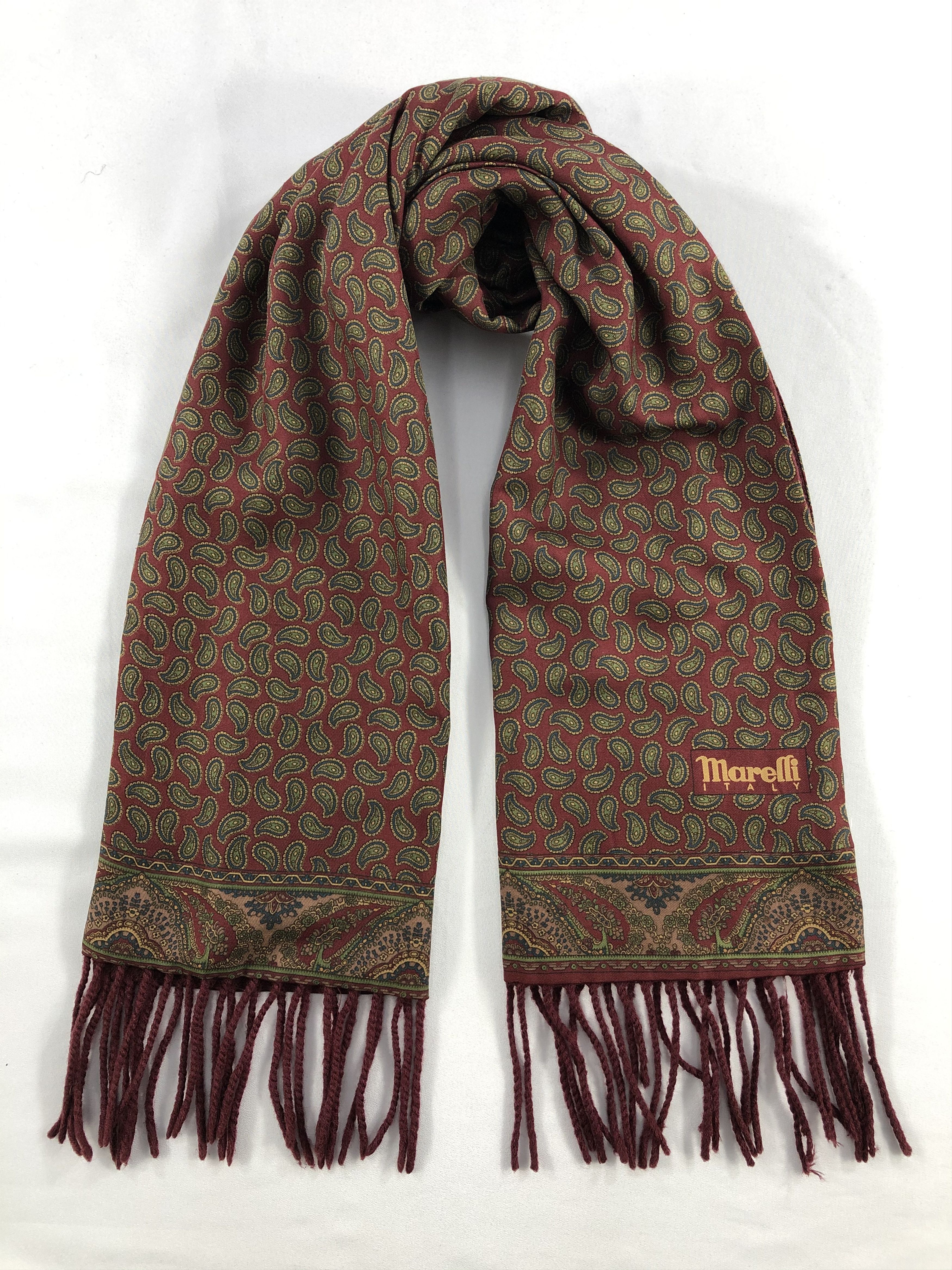 Vintage Marelli Scarf/Muffler/Neckwear MF1841