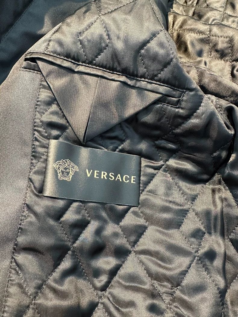 Versace Versace Lapel padded jacket Size US L / EU 52-54 / 3 - 6 Thumbnail