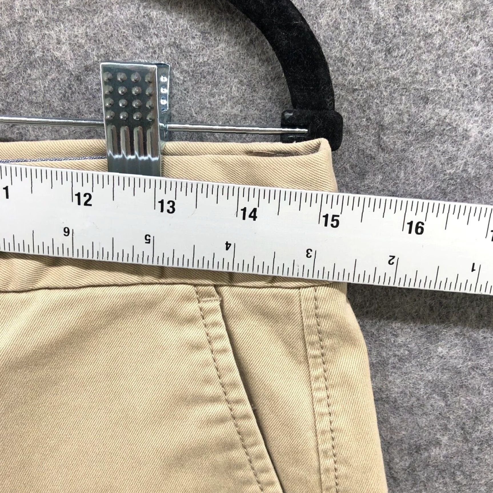 Banana Republic VINTAGE Banana Republic Women's Chino Shorts Size 0 Stretch Khaki Beige Spring Summer Size 25" / US 0 / IT 36 - 4 Thumbnail