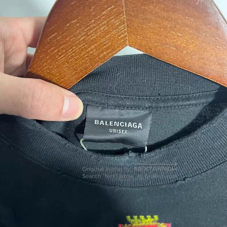 Balenciaga Balenciaga Short Sleeve Size US L / EU 52-54 / 3 - 3 Thumbnail