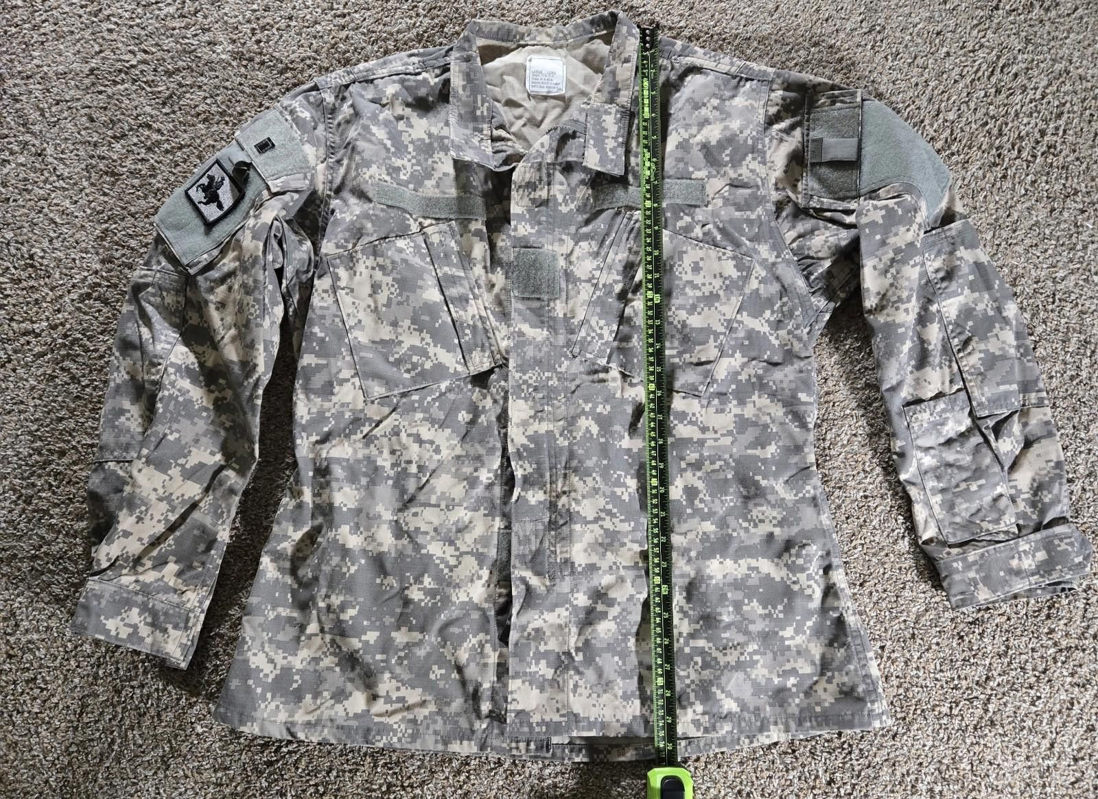 The Unbranded Brand Army Digital Camo ACU L Long Wyoming National Guard Patch Size ONE SIZE - 1 Thumbnail