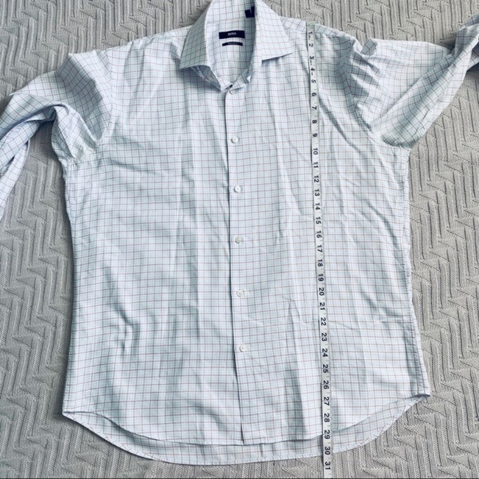Hugo Boss Hugo Boss regular fit button down shirt Size US M / EU 48-50 / 2 - 8 Thumbnail